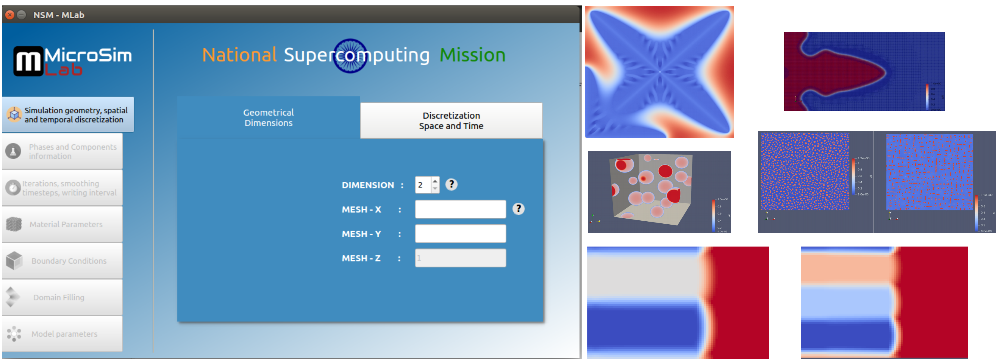 First release of phase-field software ‘Microsim’