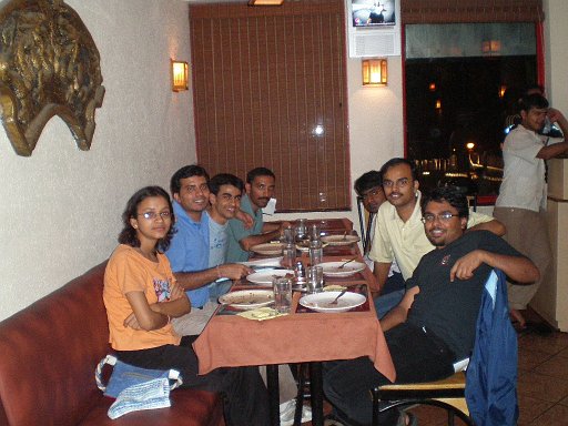 P7210558.JPG - Anupriya, Vinay, Rohan, Prasath, Sai, Hindol and me. Vinay's farewell party at Chungs